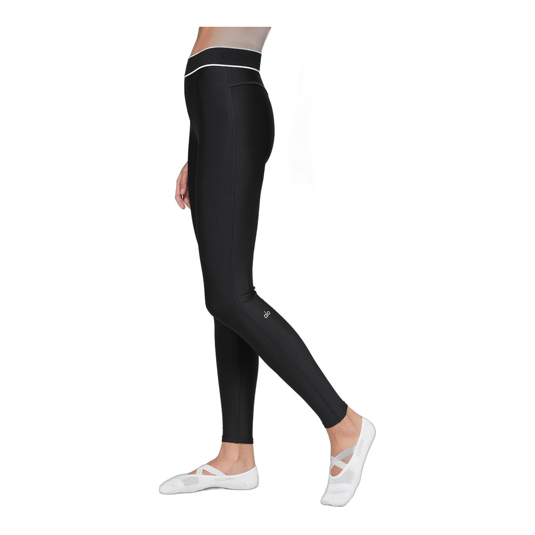 alo Airlift High-Waist Alignment Legging - Black/White by Alo Yoga