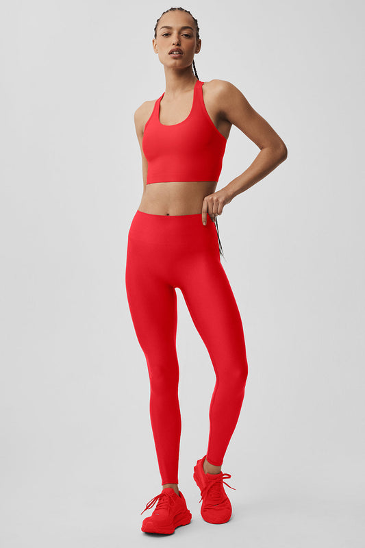 Airlift High-Waist Sleek Legging - Bright Red (W54184R)