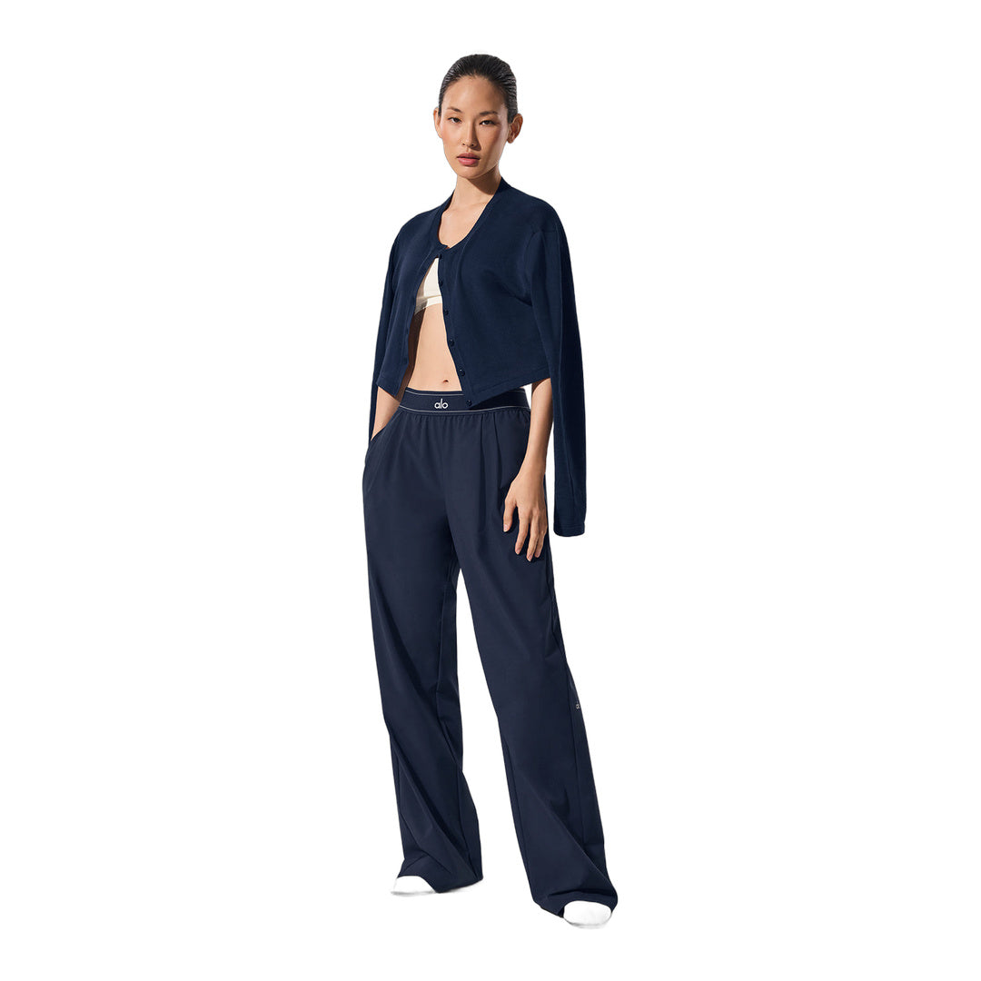 alo Suit Up Trouser (Long) - Navy by Alo Yoga