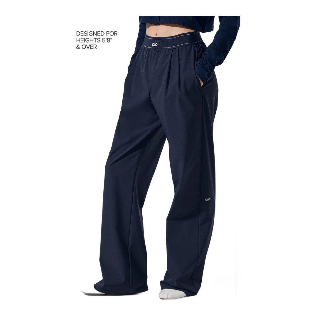 alo Suit Up Trouser (Long) - Navy by Alo Yoga