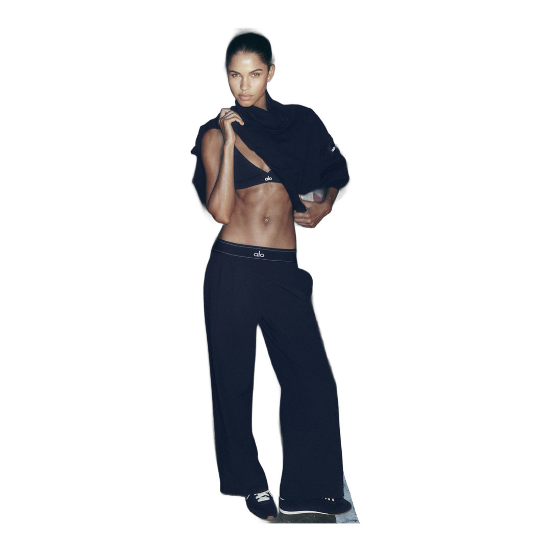 alo Suit Up Trouser (Long) - Navy by Alo Yoga