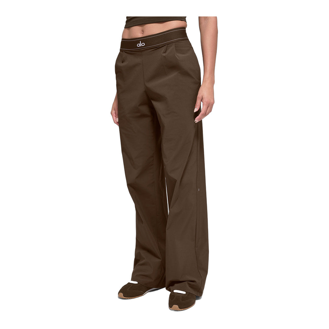 alo Suit Up Trouser (Long) - Espresso by Alo Yoga