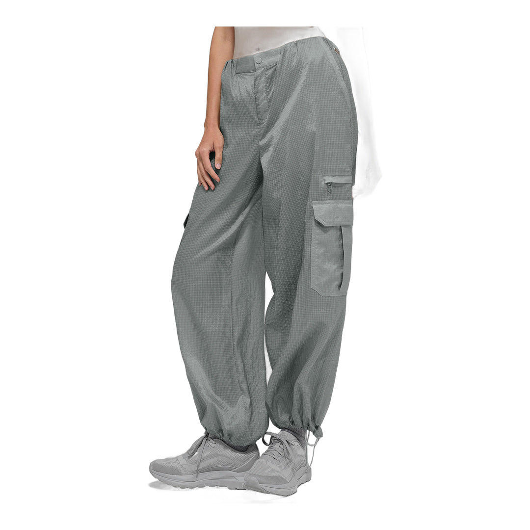 alo Sheer Game Time Wide Leg Jogger - Lunar Grey by Alo Yoga