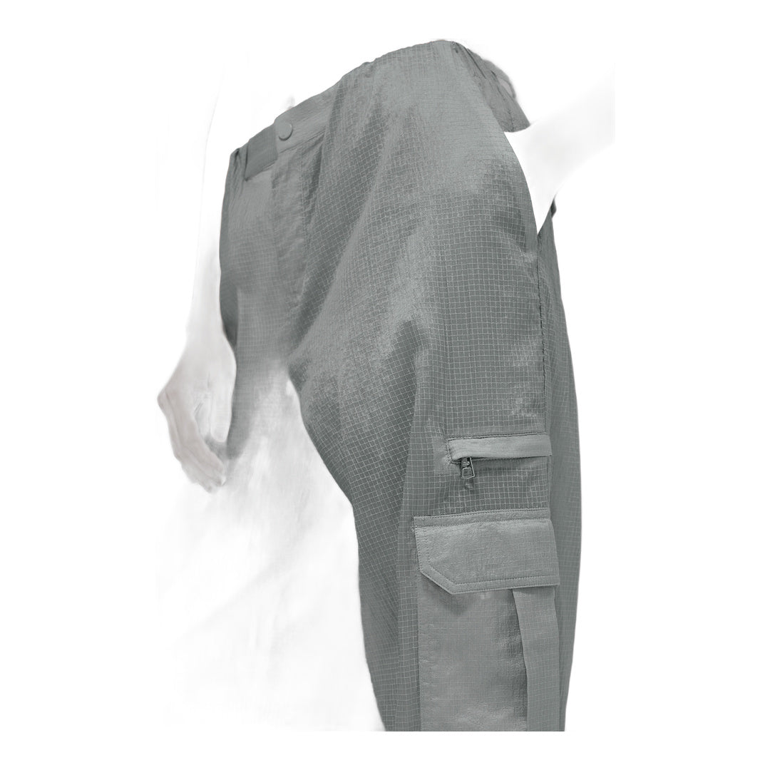 alo Sheer Game Time Wide Leg Jogger - Lunar Grey by Alo Yoga