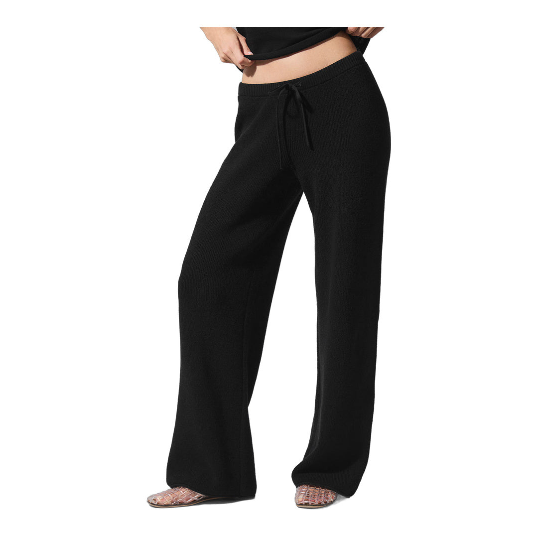 alo Supernatural Sweater Pant - Black by Alo Yoga