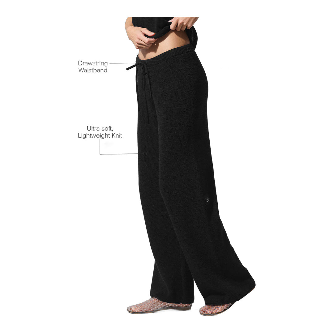 alo Supernatural Sweater Pant - Black by Alo Yoga