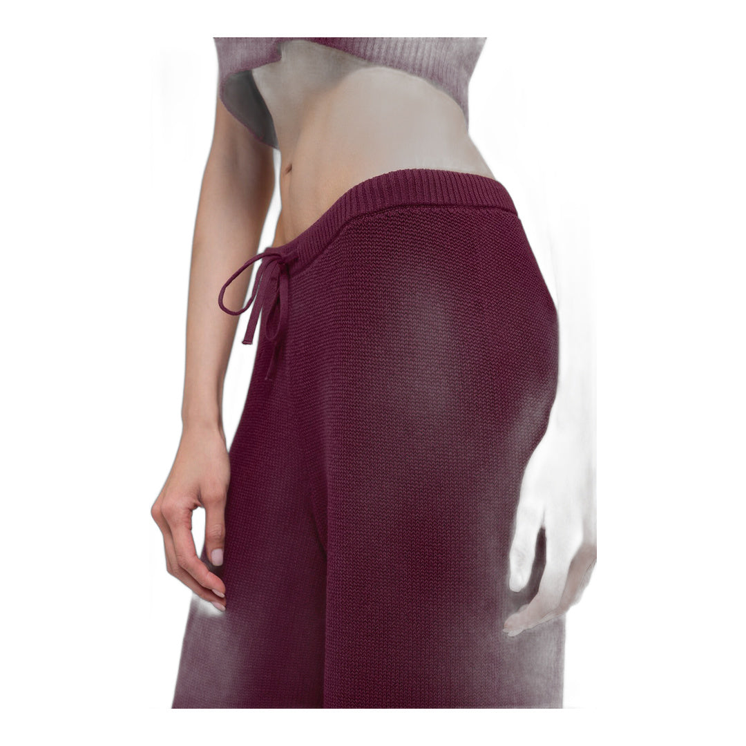 alo Supernatural Sweater Pant - Burgundy by Alo Yoga