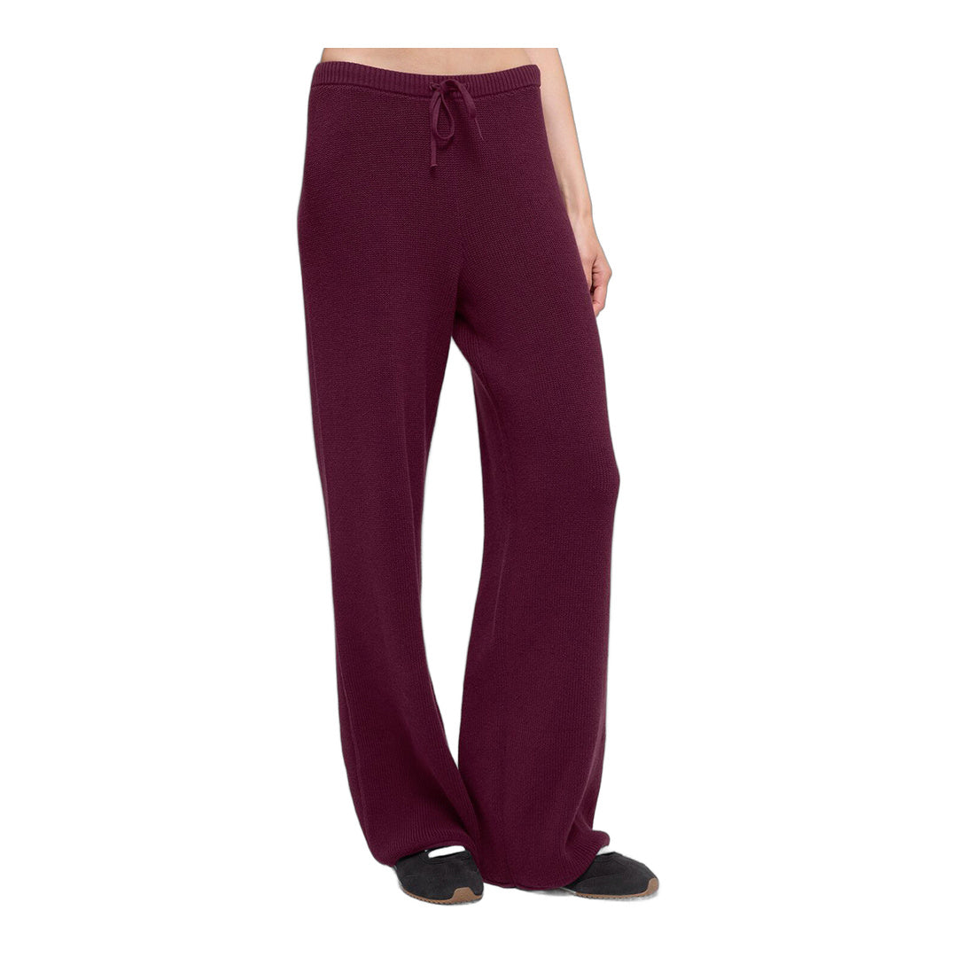 alo Supernatural Sweater Pant - Burgundy by Alo Yoga
