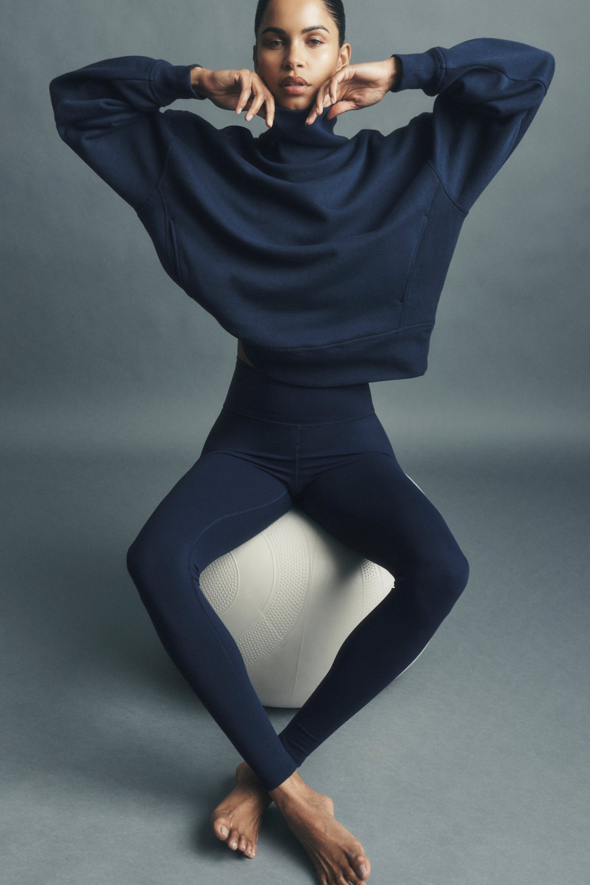 Alo Yoga Softsculpt High-Waist Legging in Navy