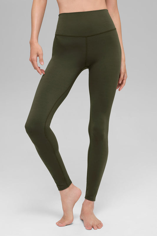 ALO Softsculpt High-Waist Legging - Green Olive (W54234R)