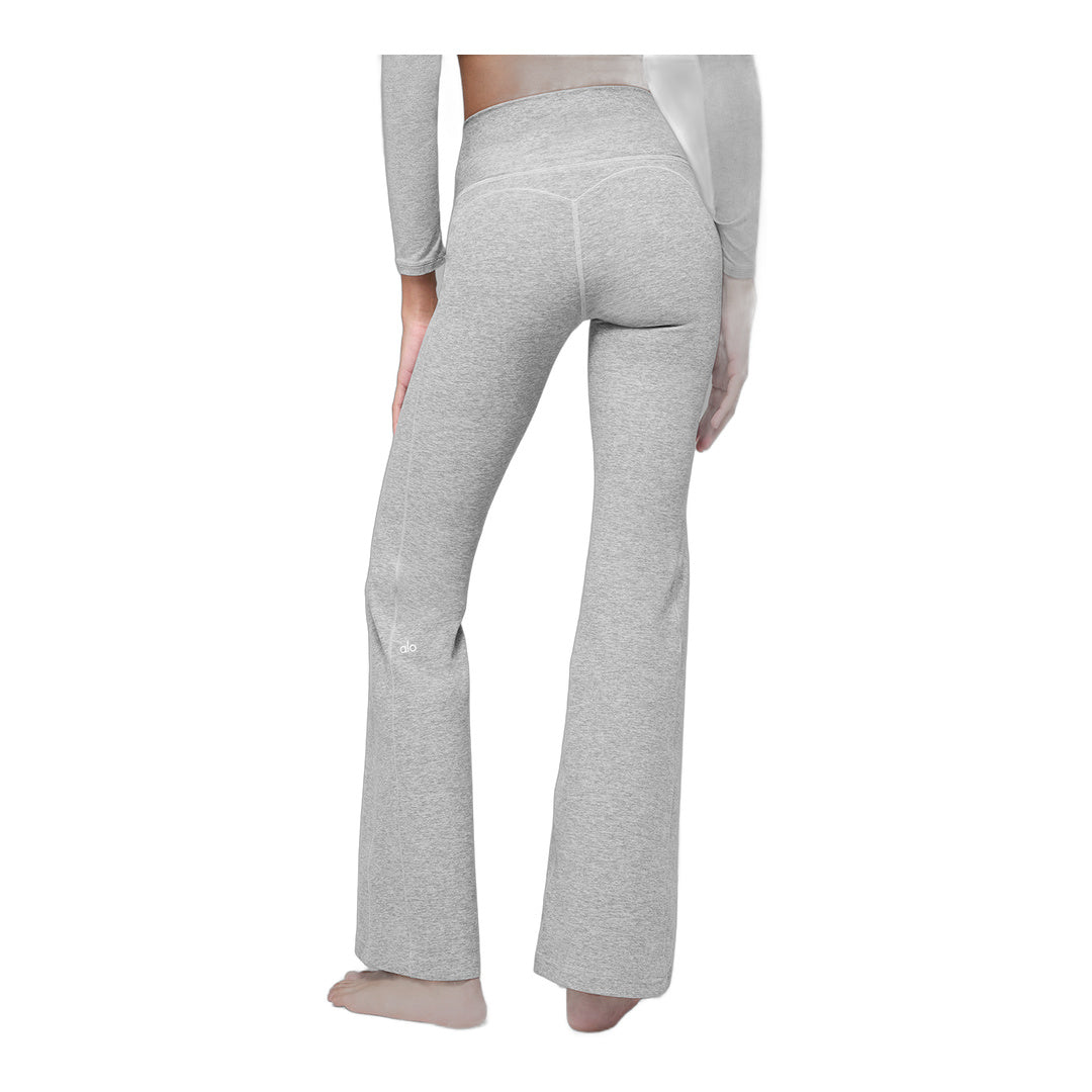 alo Alosoft Intuition High-Waist Bootcut - Athletic Heather Grey by Alo Yoga
