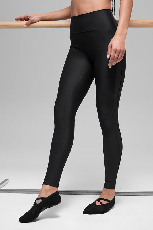 Airlift High-Waist Mesh Infatuation Legging - Black (W54305R)