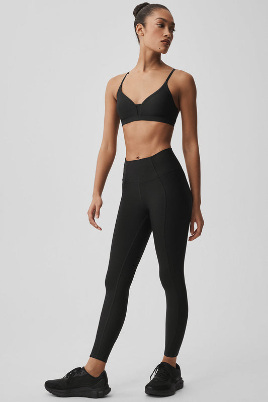 Airlift High-Waist 7/8 Fine Line Legging - Black (W54312R)