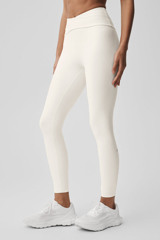 Airlift High-Waist 7/8 Horizon Legging - Ivory (W54313R)