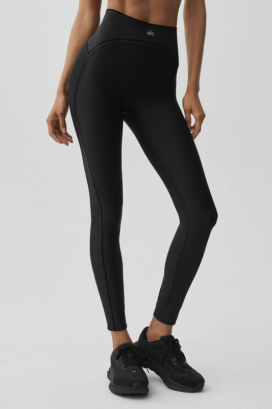 Airlift High-Waist Top-Notch Legging - Black (W54317R)
