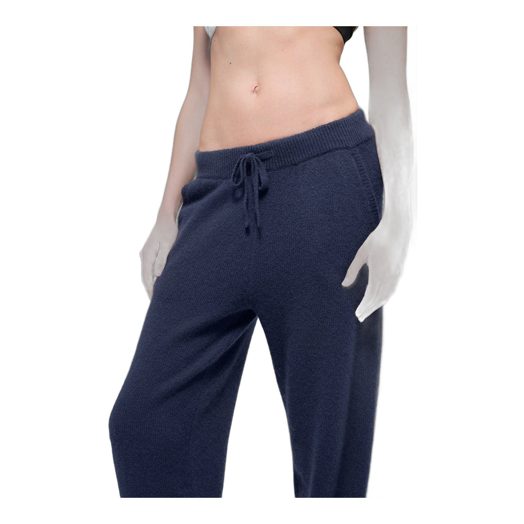 alo Wool Cashmere High-Waist New Class Jogger - Navy by Alo Yoga