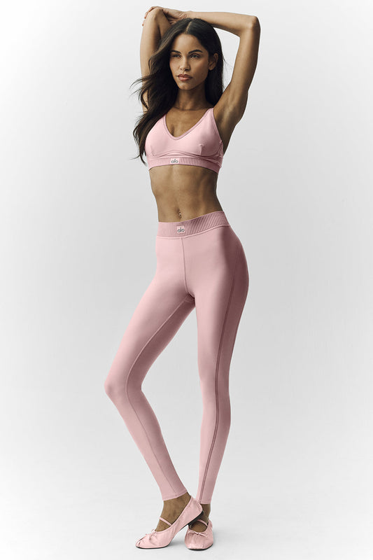 Airlift Line Up Mirage 7/8 Legging - Pink Champagne (W54515P)