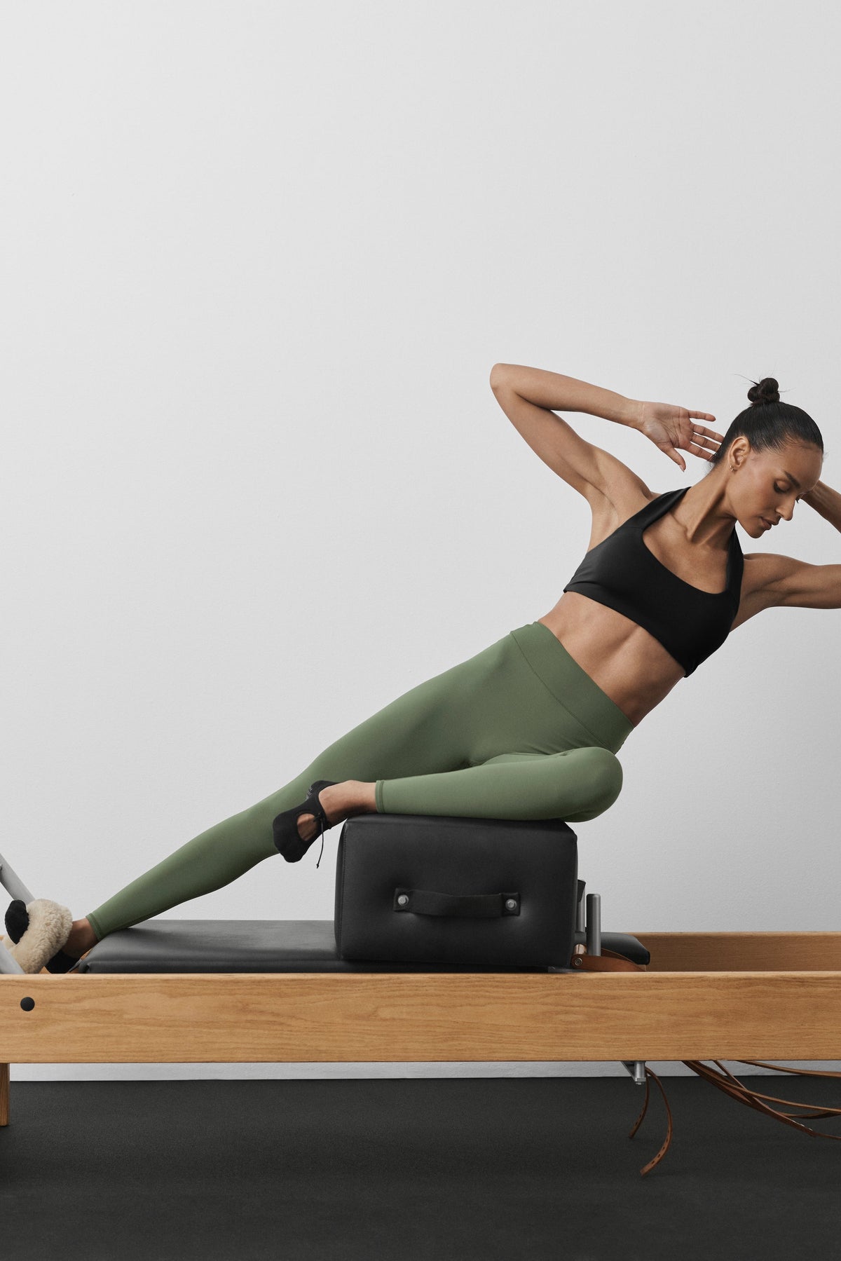Alo Yoga Softsculpt Define Legging in Bamboo Green