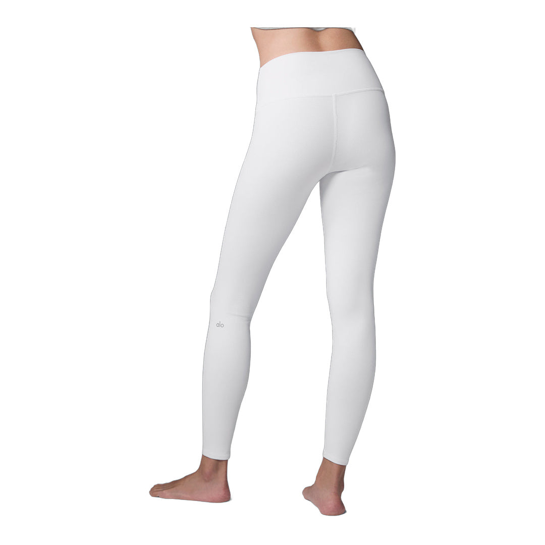 alo High-Waist Airbrush Legging - White by Alo Yoga