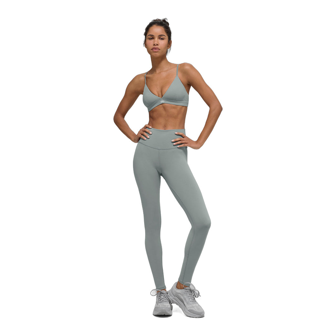 alo High-Waist Airbrush Legging - Lunar Grey by Alo Yoga