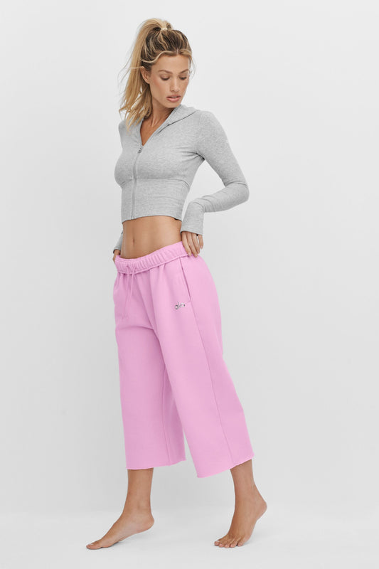 Accolade Cutoff Sweatpant - Candy Heart Pink (W54743R)