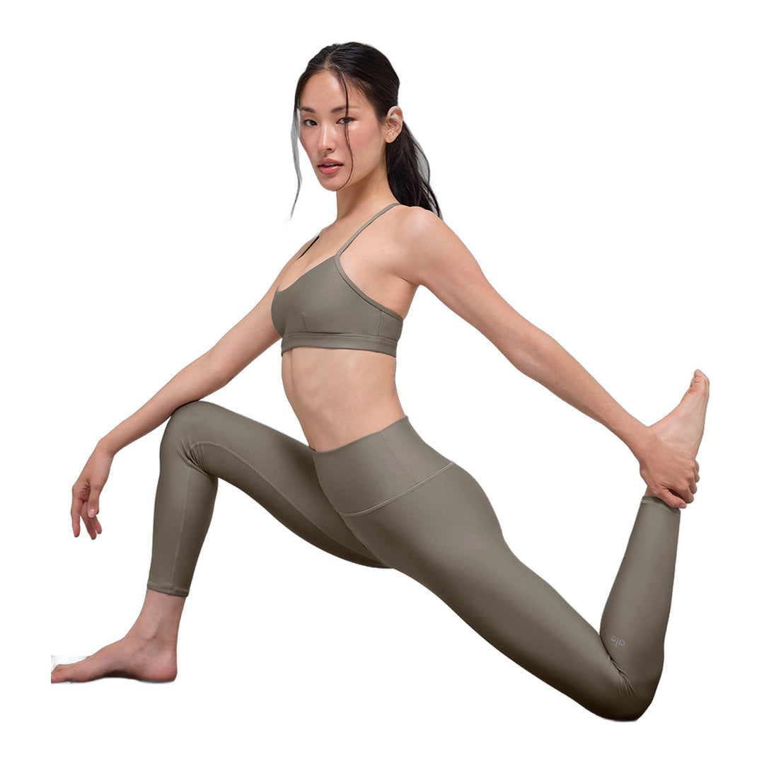 alo High-Waist Airlift Legging - Light Cocoa by Alo Yoga