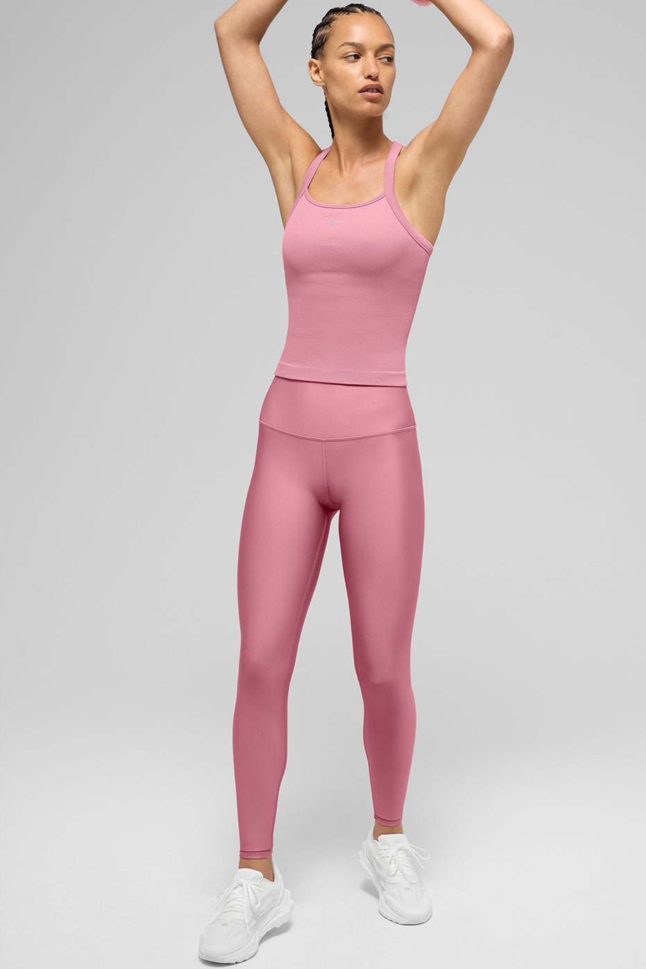 High-Waist Airlift Legging - Pink Wild Rose (W5561R)