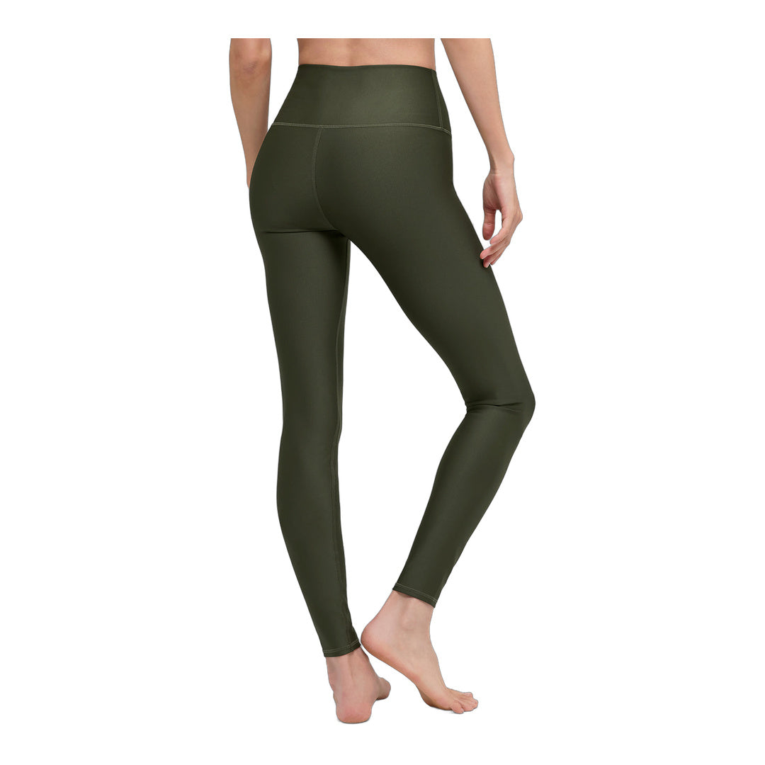 alo High-Waist Airlift Legging - Green Olive by Alo Yoga