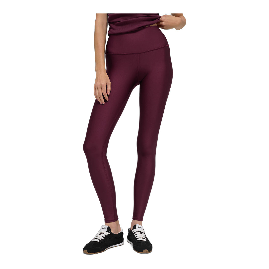 alo High-Waist Airlift Legging - Burgundy by Alo Yoga