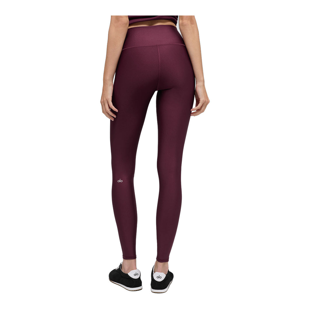 alo High-Waist Airlift Legging - Burgundy by Alo Yoga
