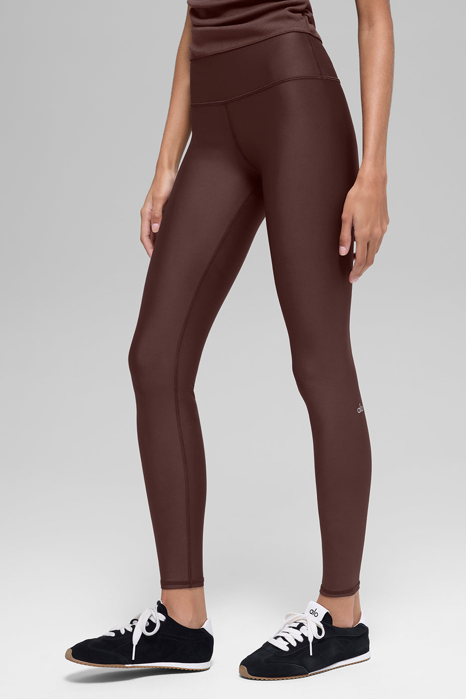 High-Waist Airlift Legging - Brownstone (W5561R)