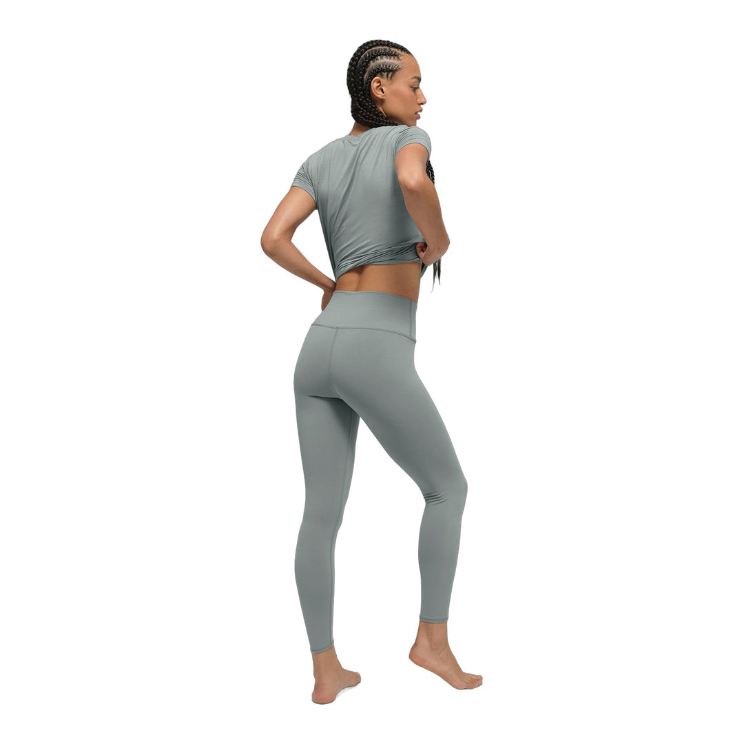 alo 7/8 High-Waist Airbrush Legging - Lunar Grey by Alo Yoga
