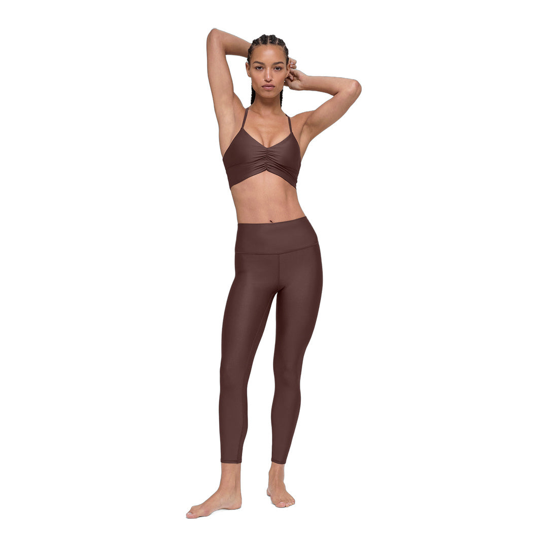 alo 7/8 High-Waist Airlift Legging - Brownstone by Alo Yoga