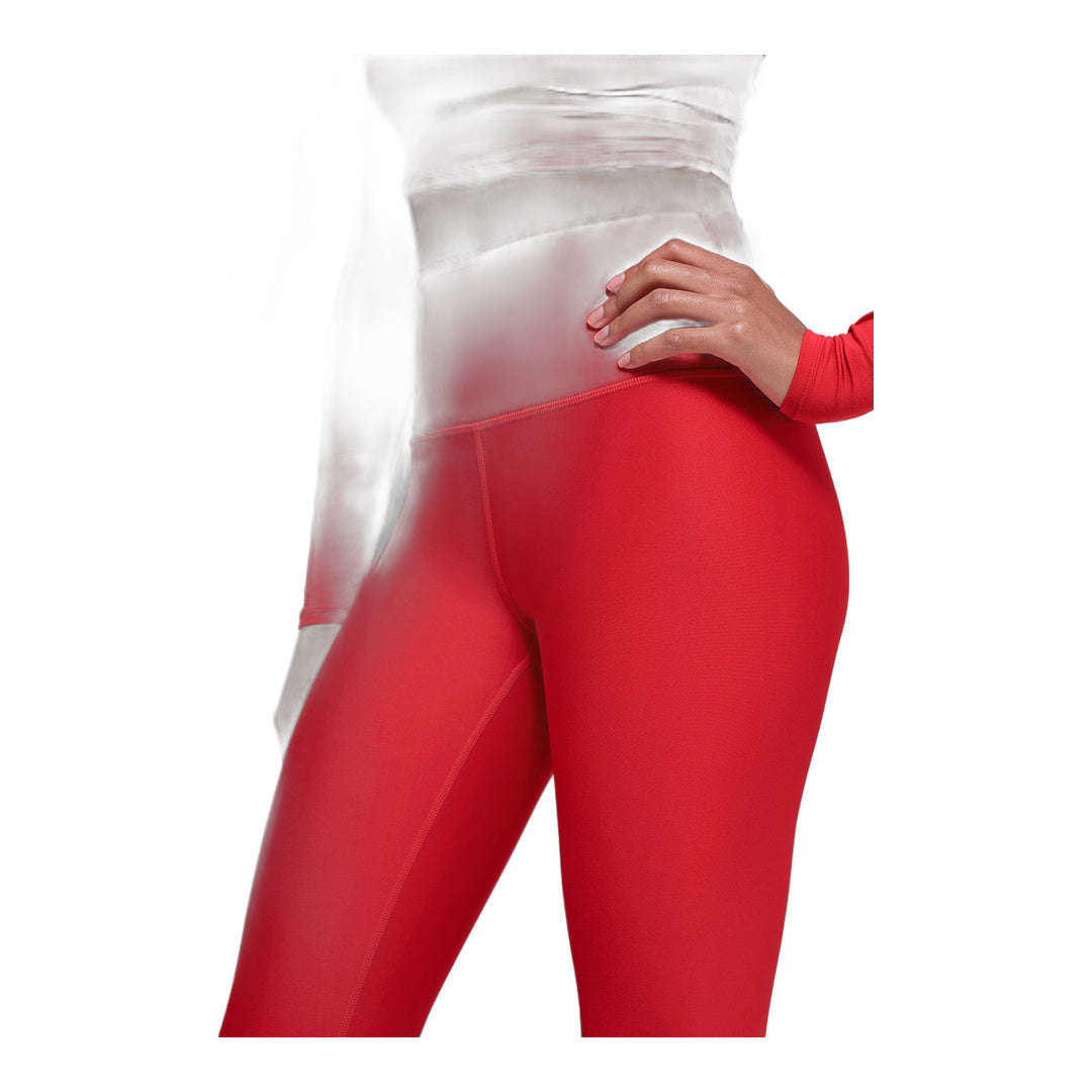 alo 7/8 High-Waist Airlift Legging - Bright Red by Alo Yoga