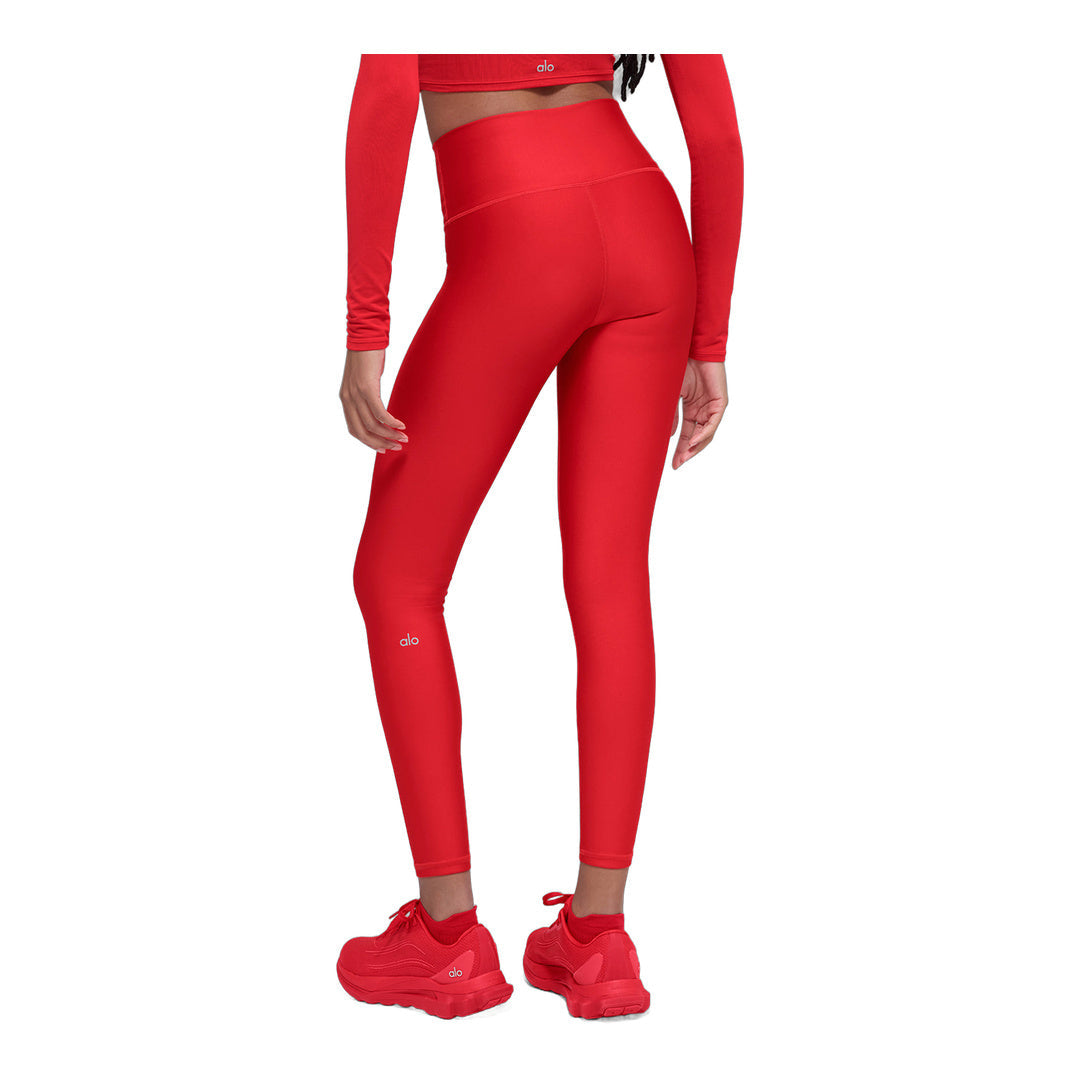 alo 7/8 High-Waist Airlift Legging - Bright Red by Alo Yoga