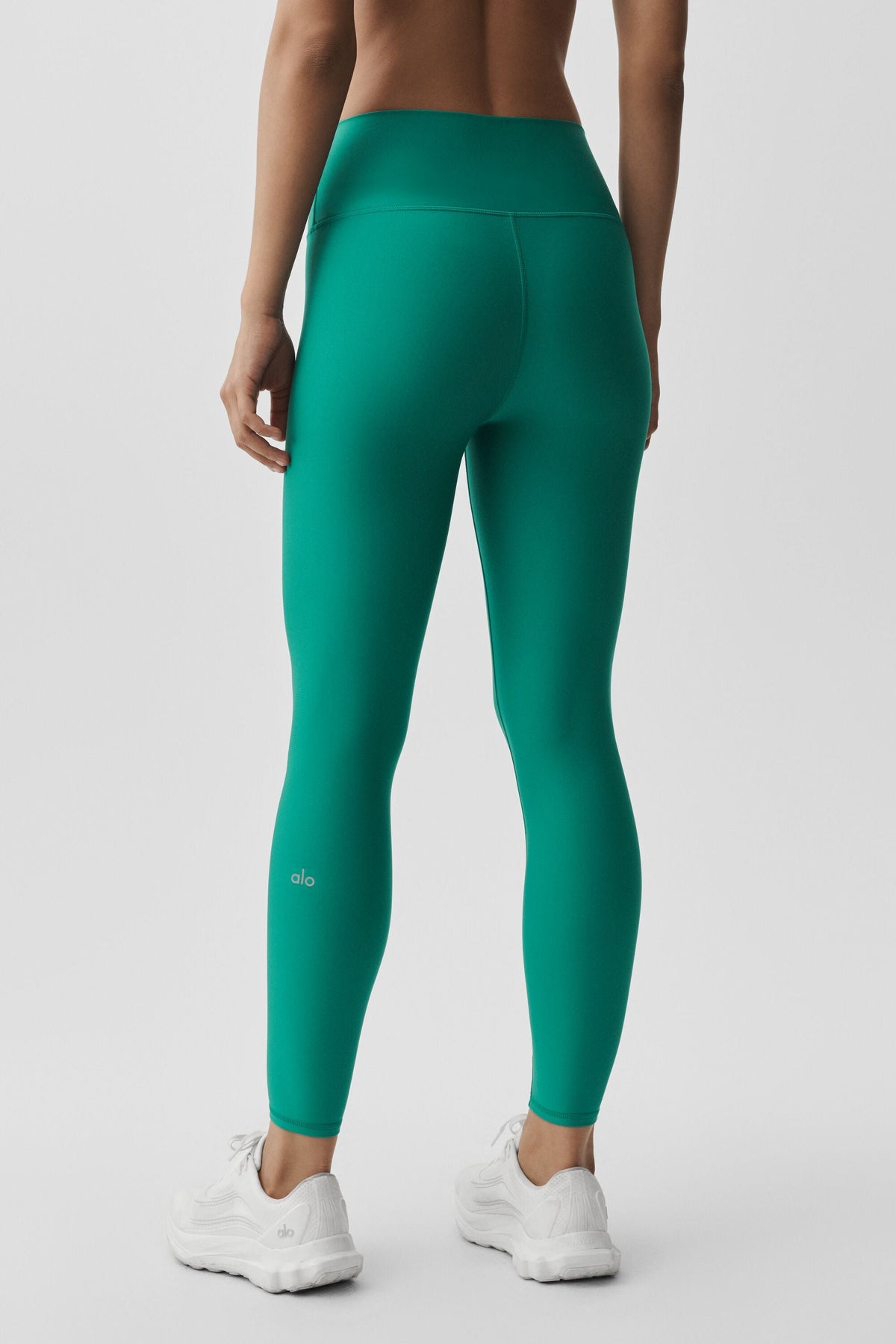 Alo Yoga 7/8 High-Waist Airlift Legging in Emerald Isle, product image 3 of 6