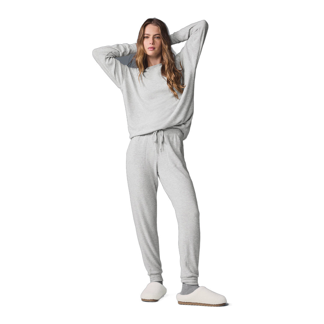 alo Soho Sweatpant - Athletic Heather Grey by Alo Yoga
