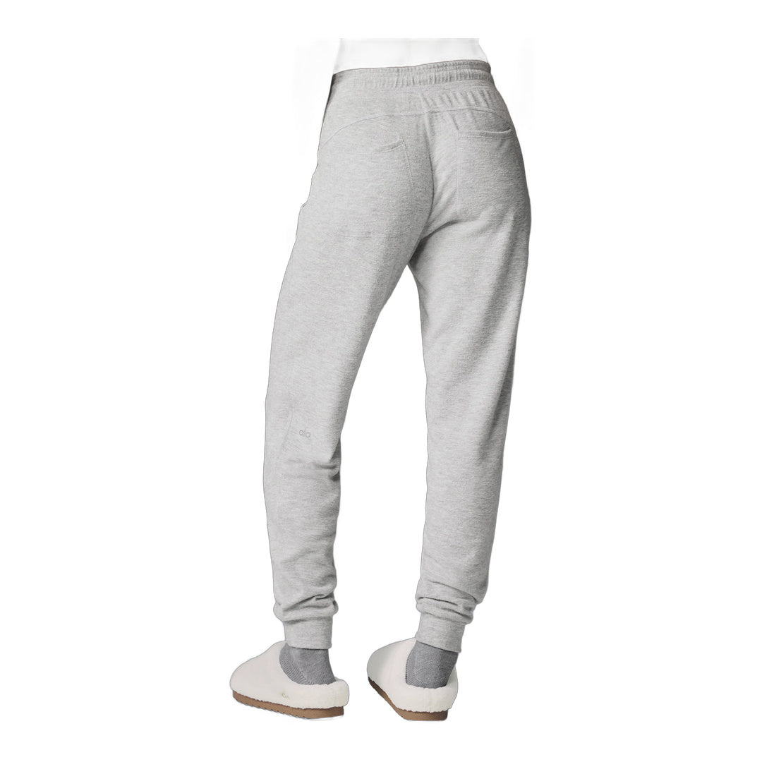 alo Soho Sweatpant - Athletic Heather Grey by Alo Yoga