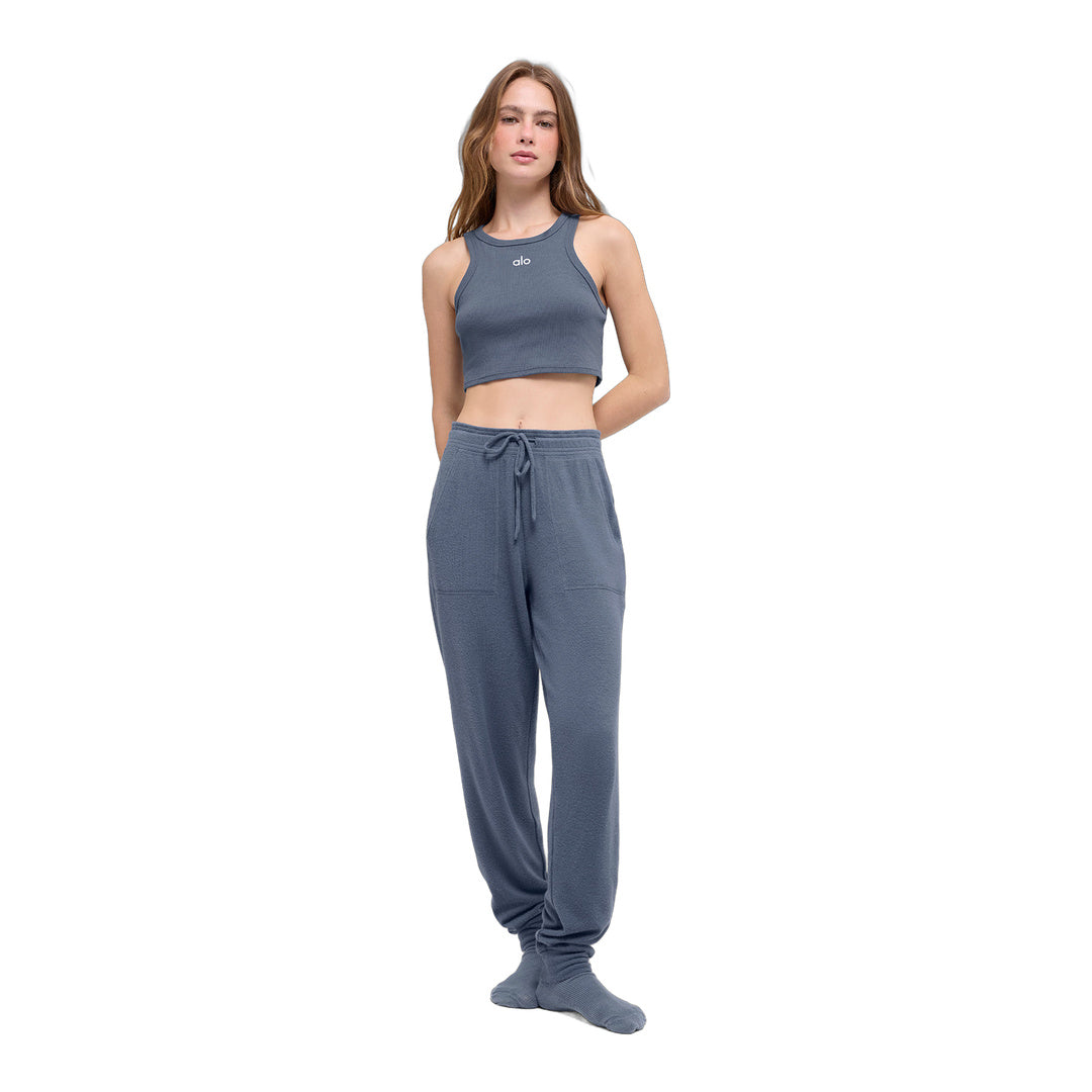 alo Soho Sweatpant - Bluestone by Alo Yoga