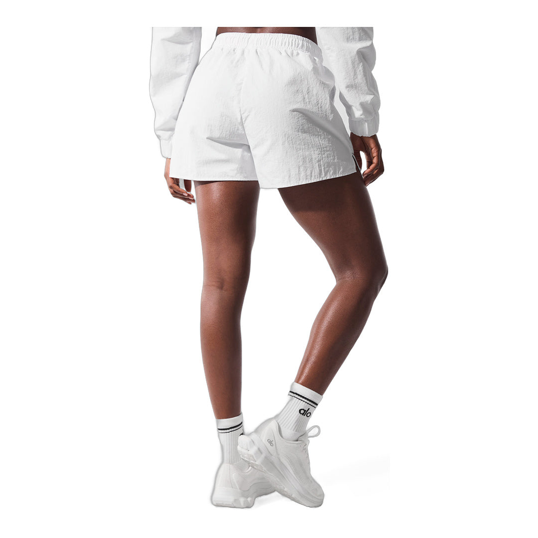 alo Alumni Short - White by Alo Yoga