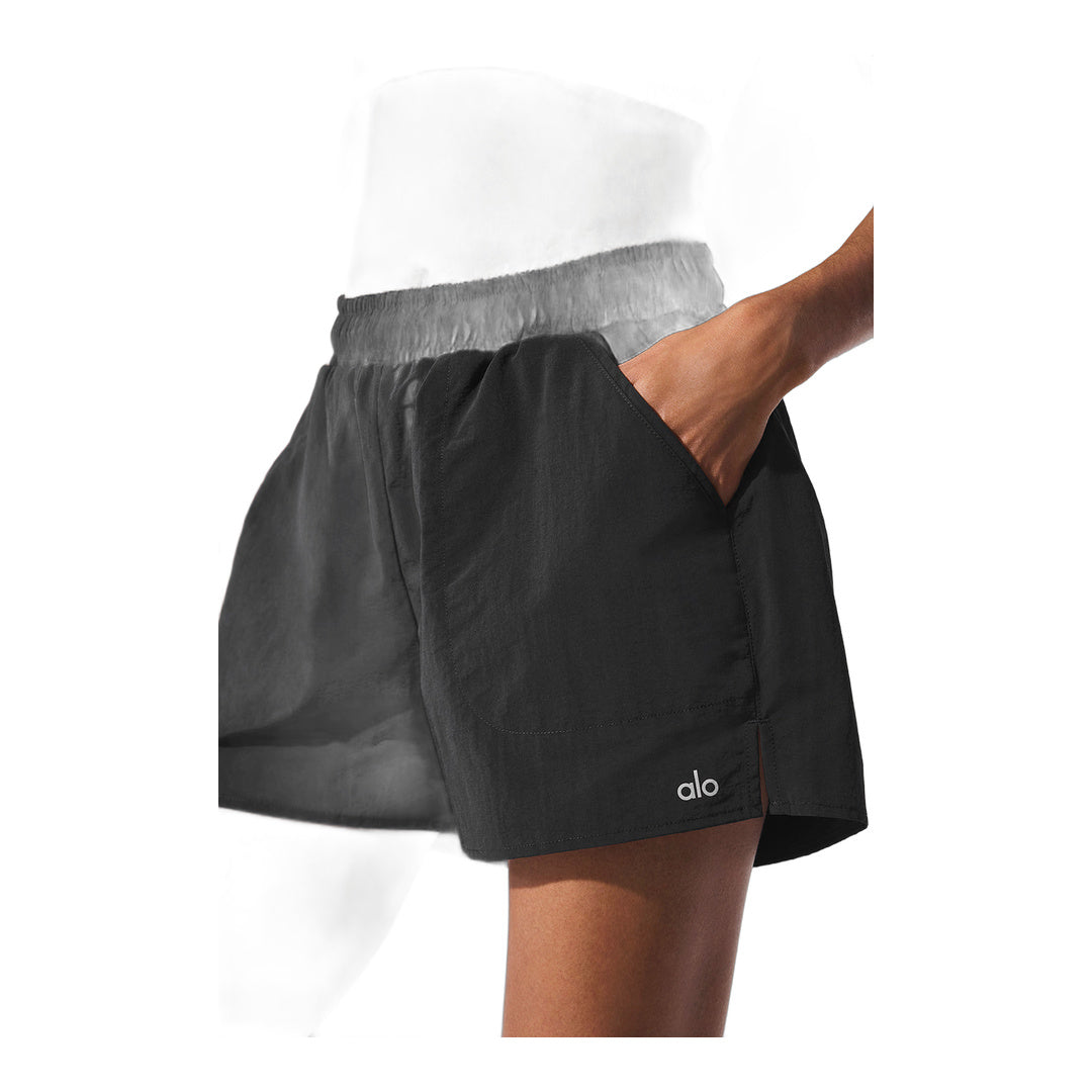 alo Alumni Short - Black by Alo Yoga