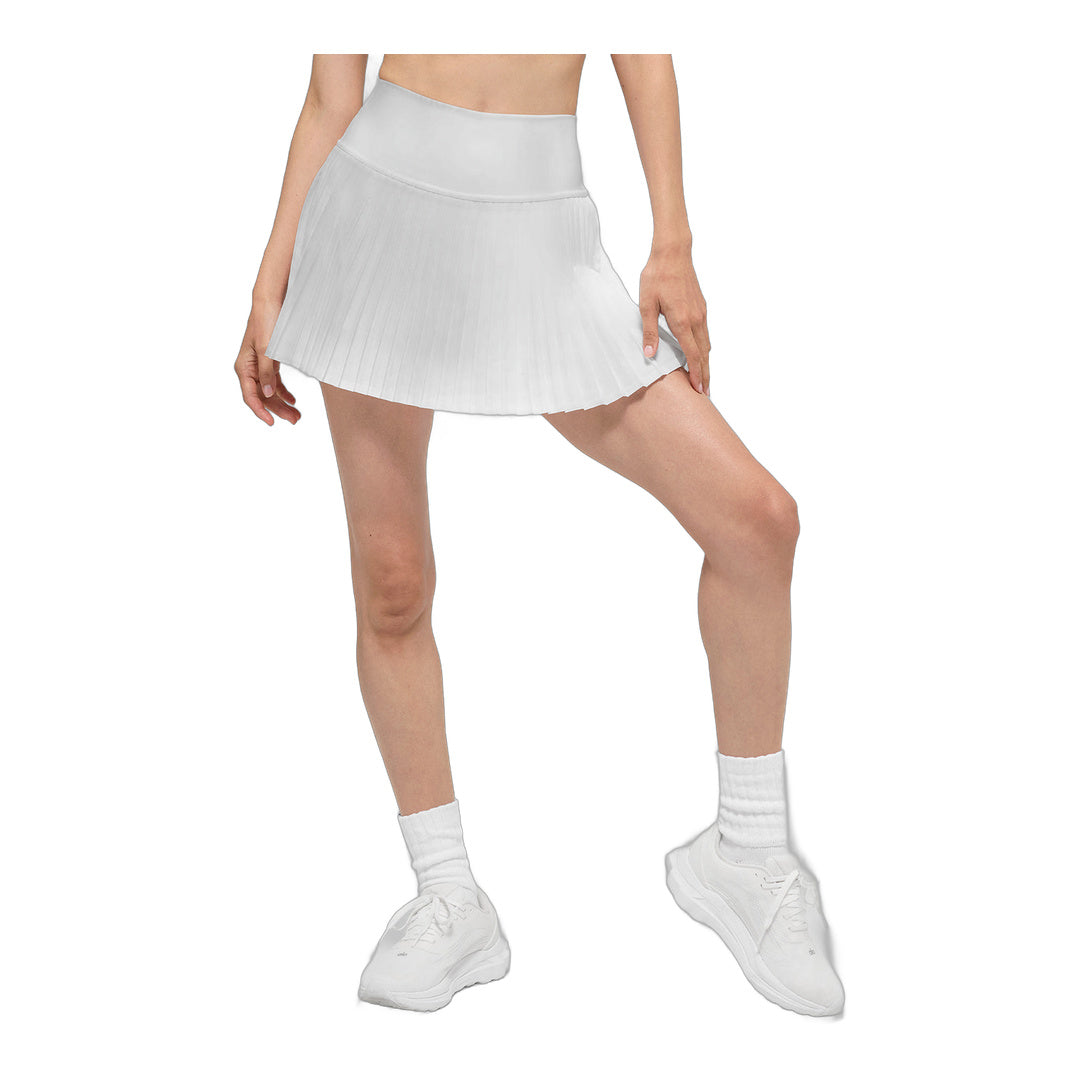 alo Grand Slam Tennis Skirt - White by Alo Yoga