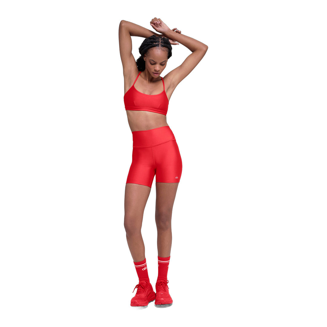 alo 5" Airlift Energy Short - Bright Red by Alo Yoga