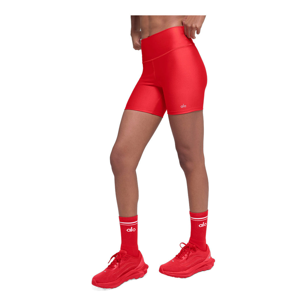 alo 5" Airlift Energy Short - Bright Red by Alo Yoga