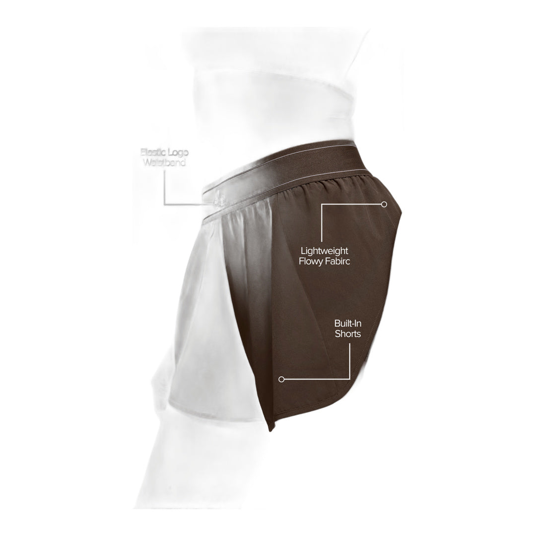 alo Match Point Short - Espresso by Alo Yoga