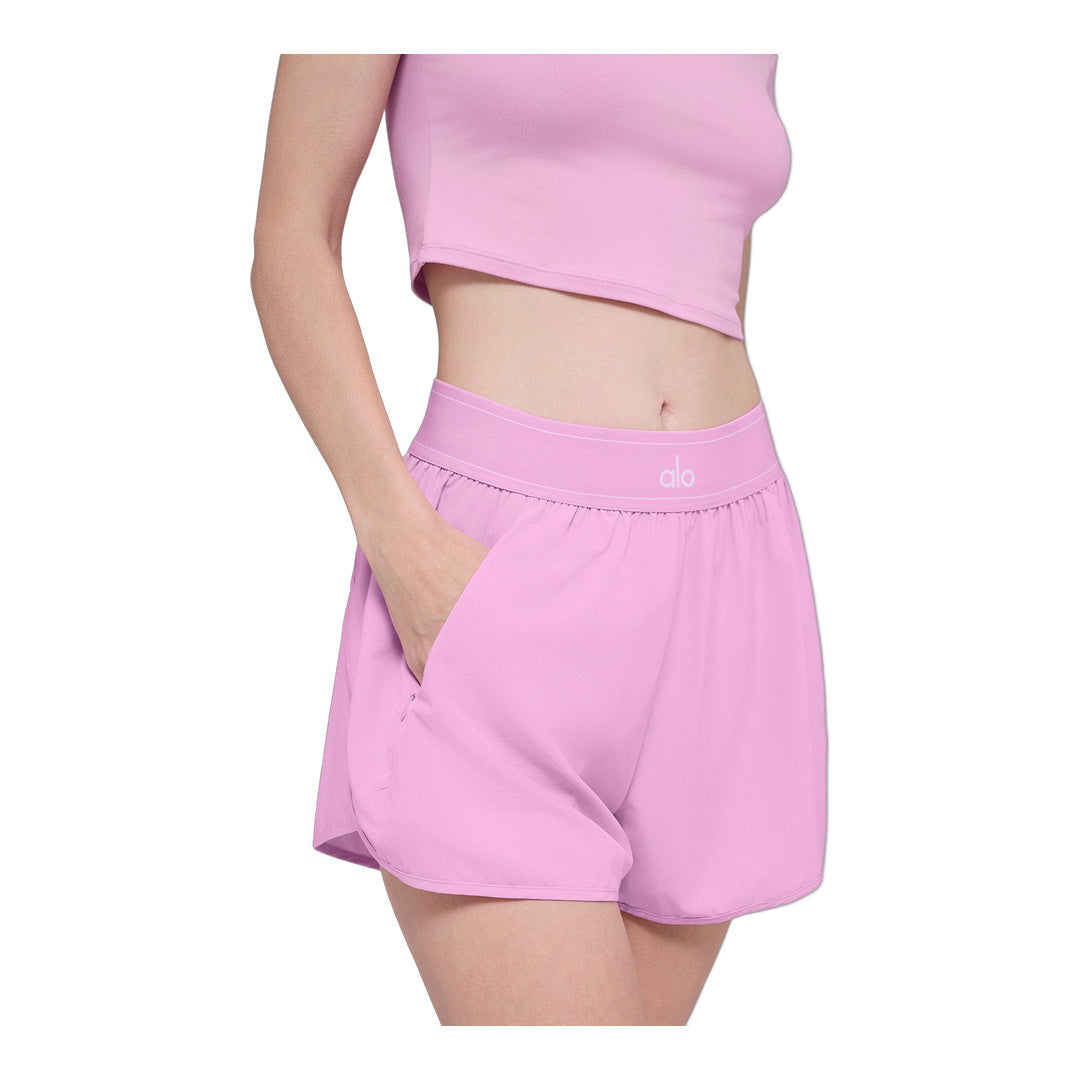 alo Match Point Short - Candy Heart Pink by Alo Yoga