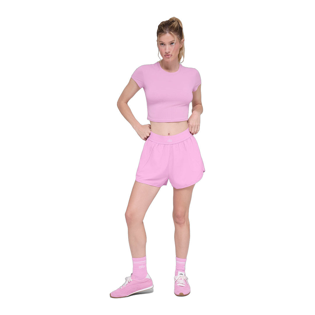alo Match Point Short - Candy Heart Pink by Alo Yoga