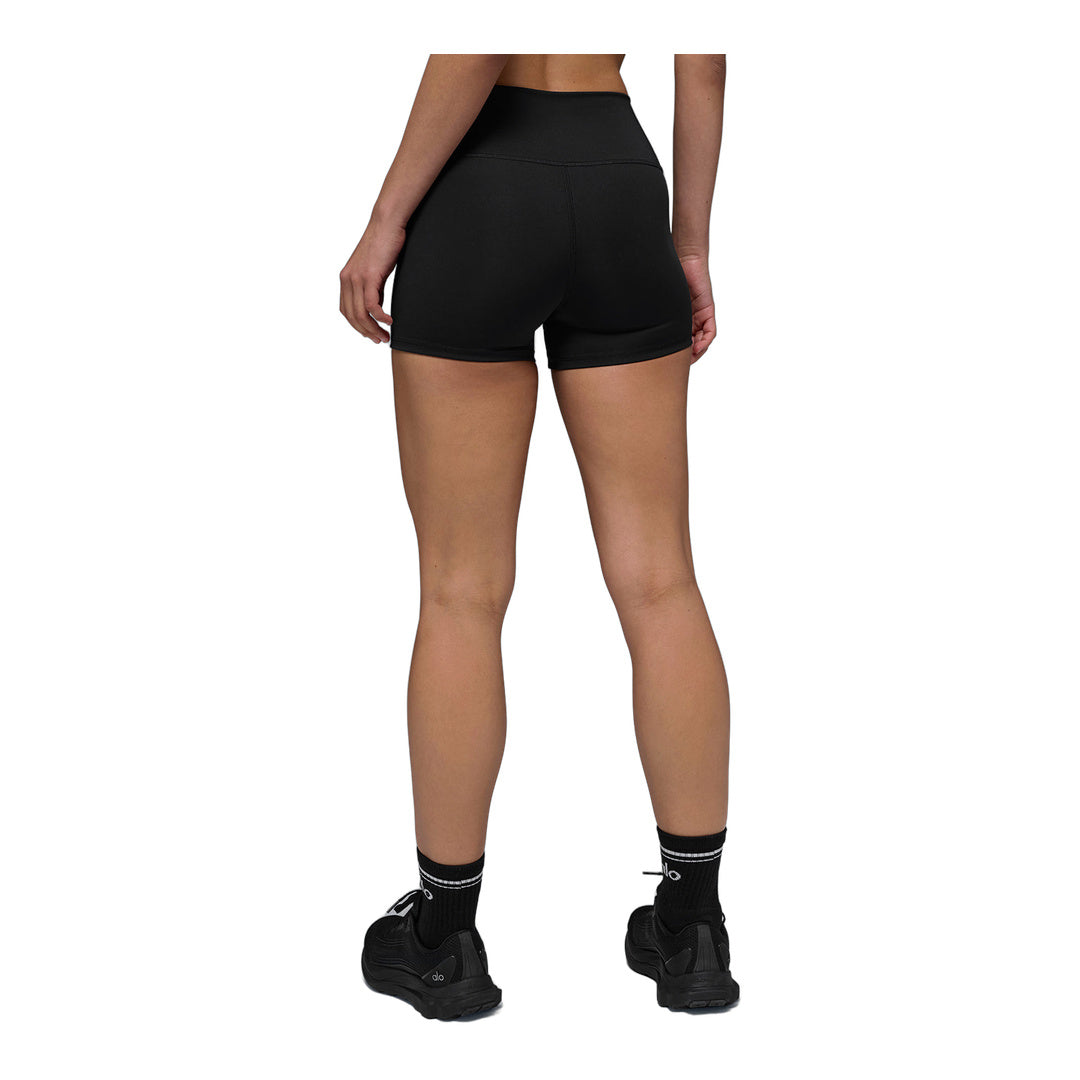 alo 3" High-Waist Airlift Short - Black by Alo Yoga