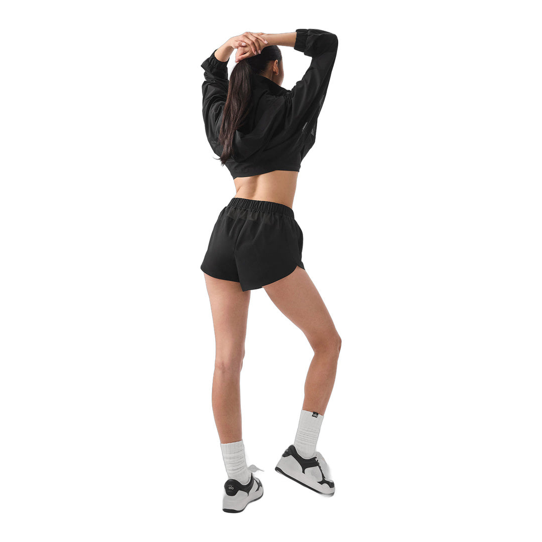 alo Playmaker Dolphin Short - Black by Alo Yoga