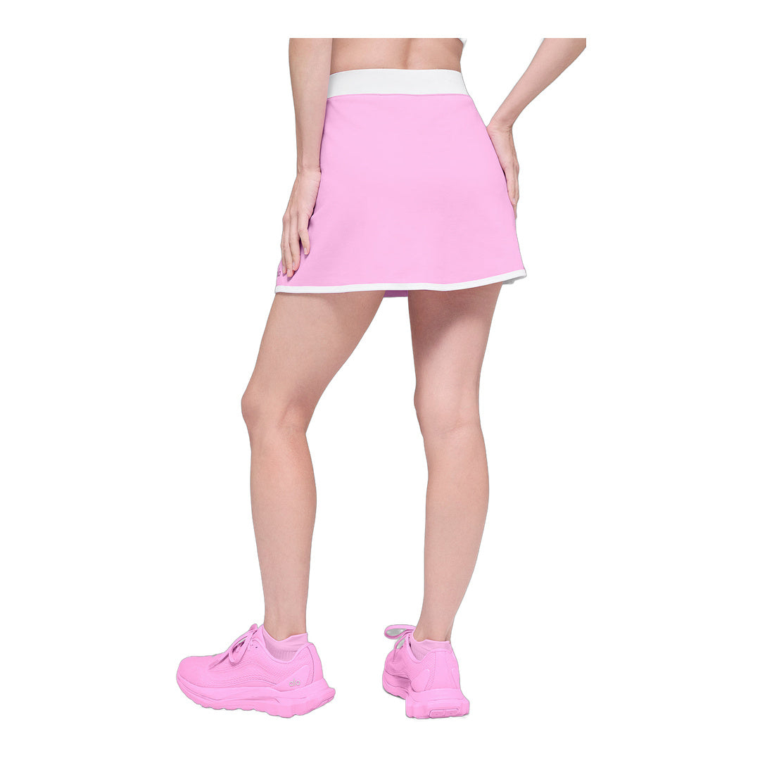 alo Airbrush Streamlined Skirt - Candy Heart Pink/White by Alo Yoga